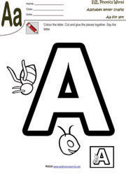 alphabet-letter-a-craft-worksheet